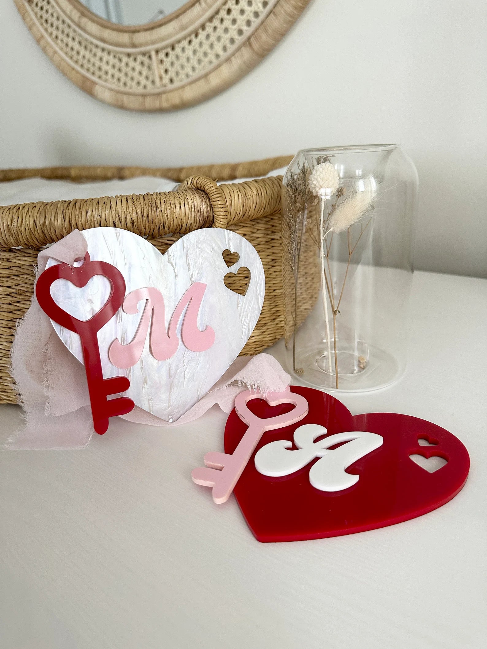 Heart with Key Valentine's Tag image 1