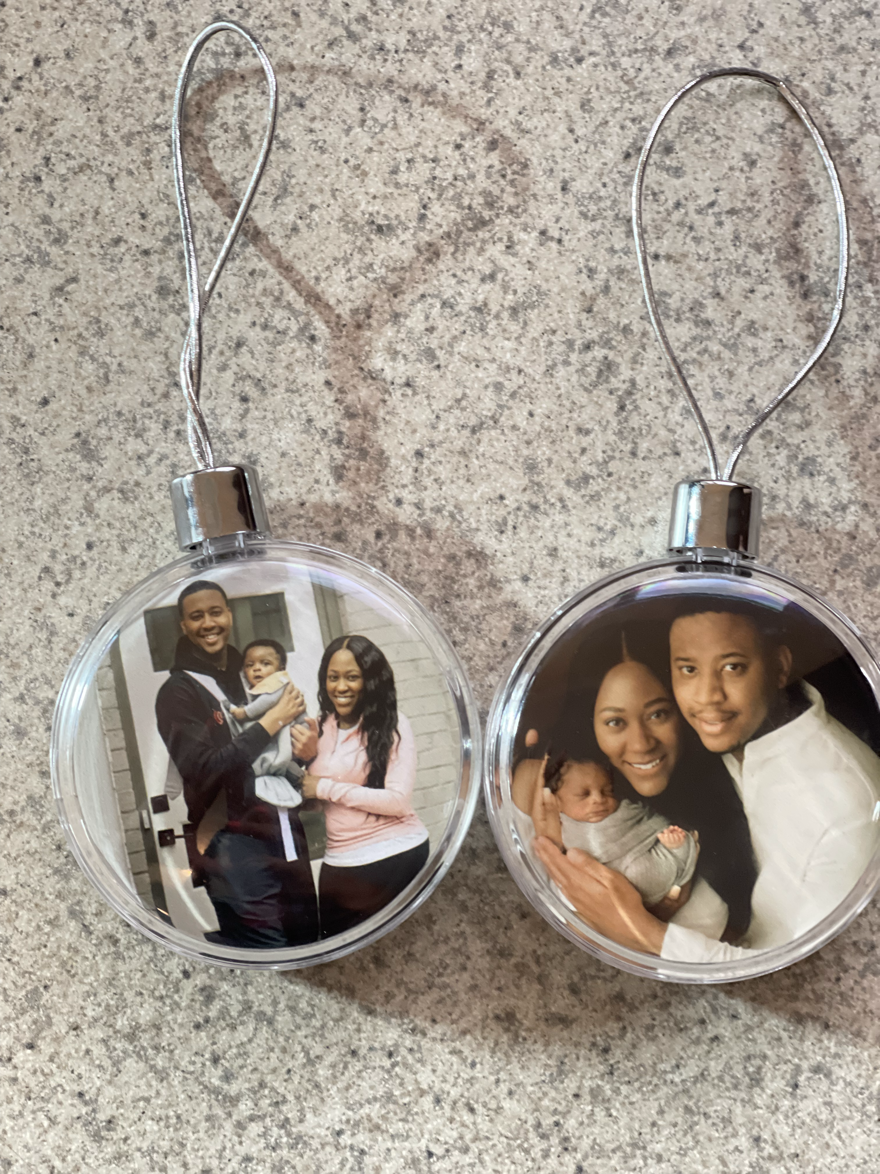 Custom Round Plastic Ornament image 3