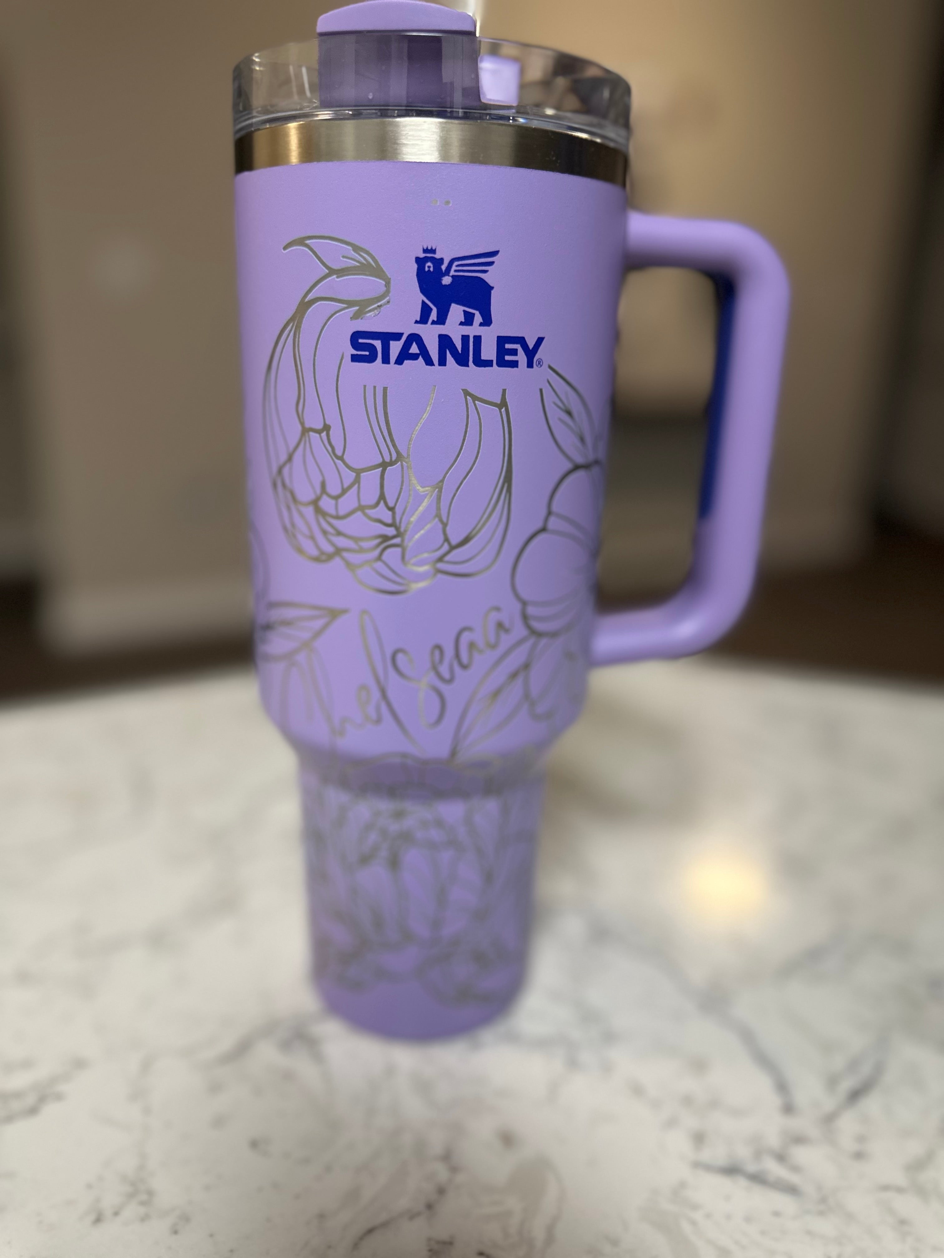Custom Laser Engraved 30 oz Stanley Tumbler image 0