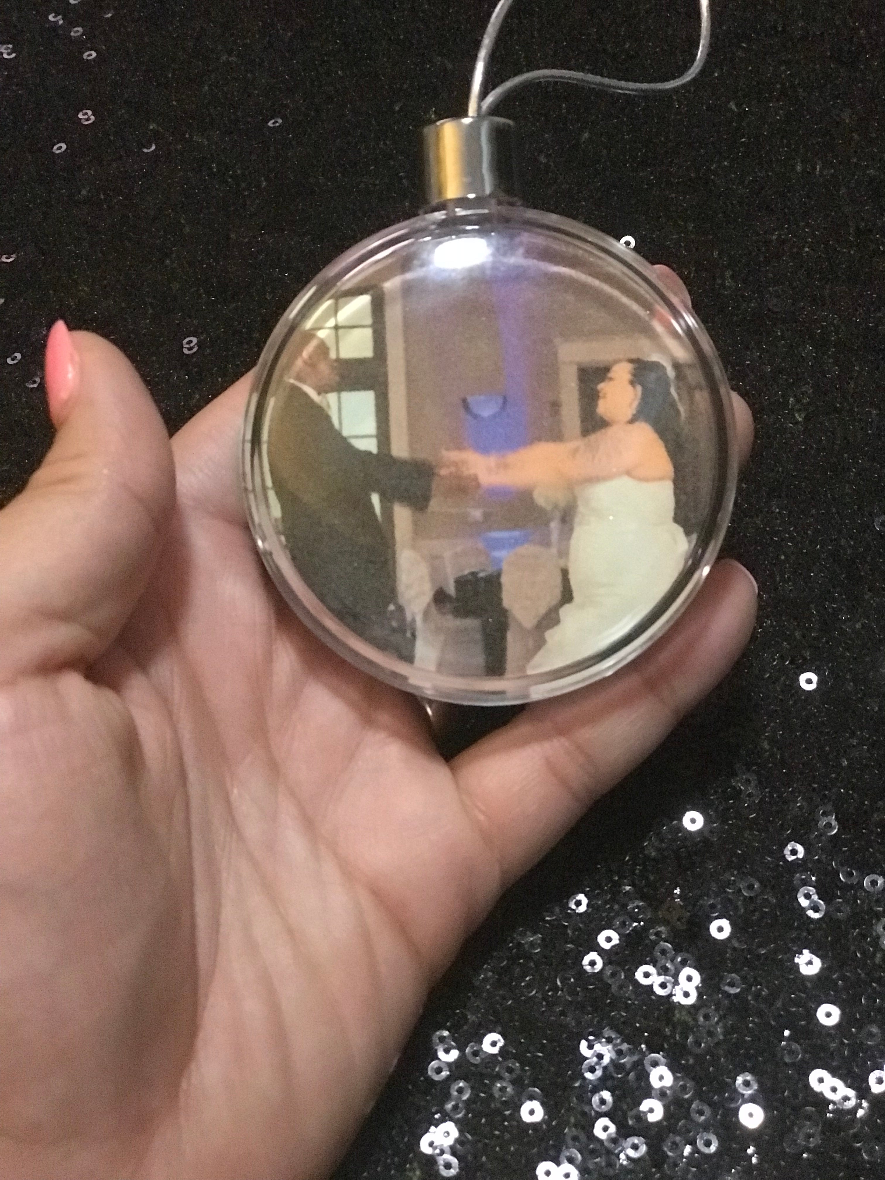 Custom Round Plastic Ornament image 5