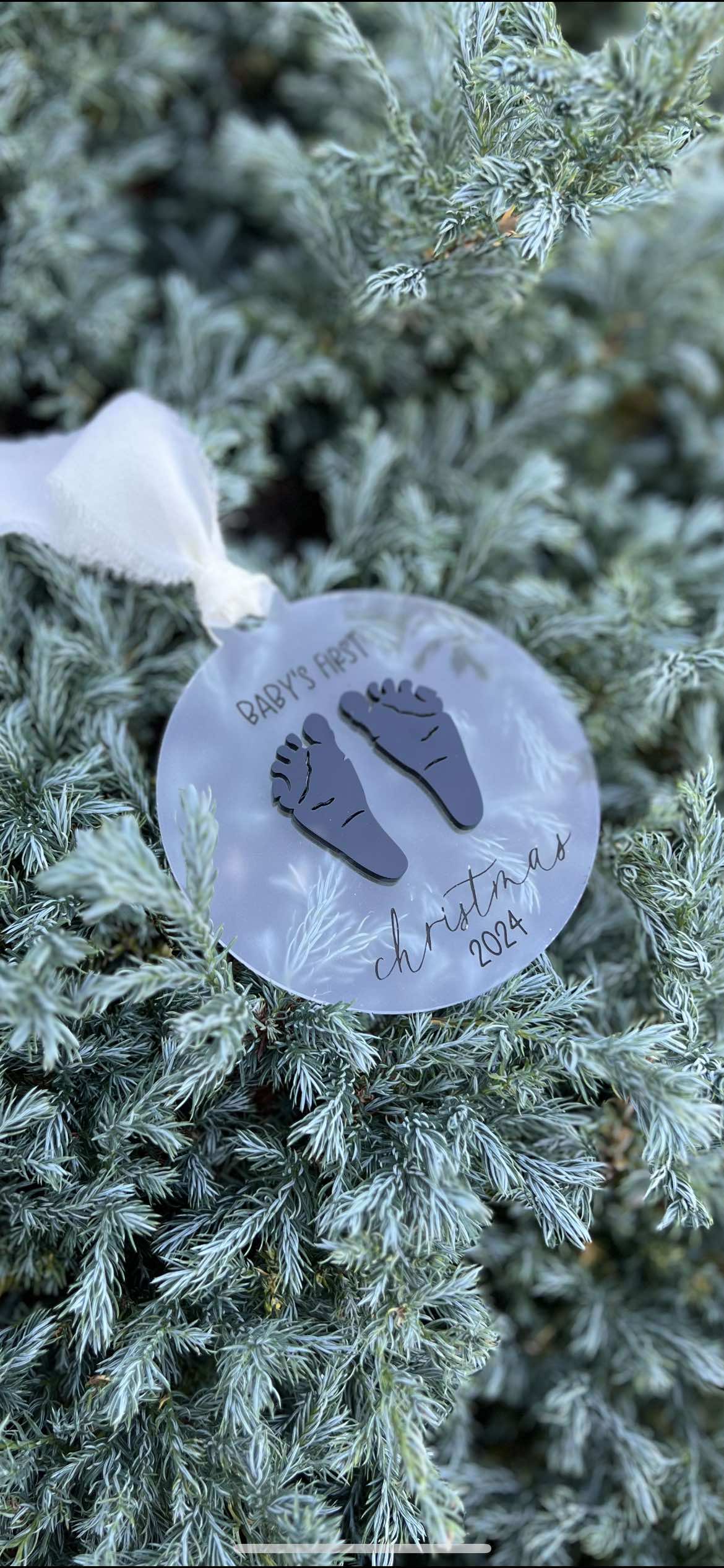 Baby's First Christmas Ornament image 0