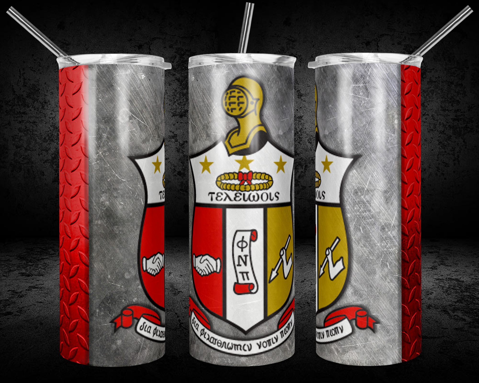 Kappa Alpha Psi Shield Tumbler 20oz image 0