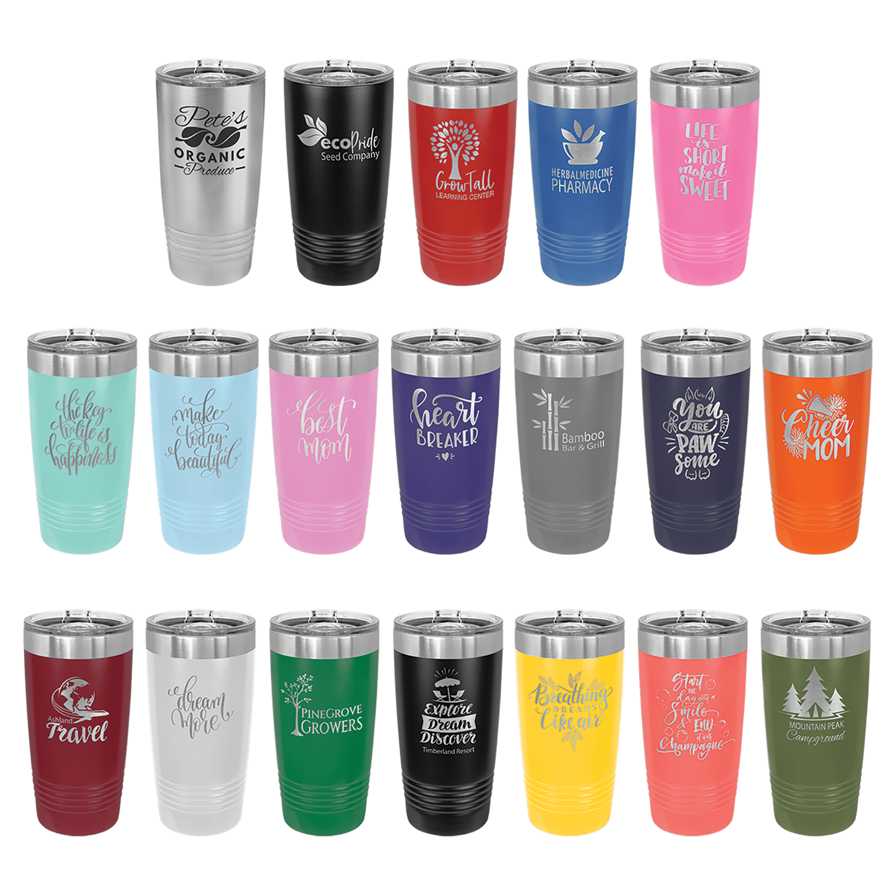 Custom Engraved Tumbler image 0