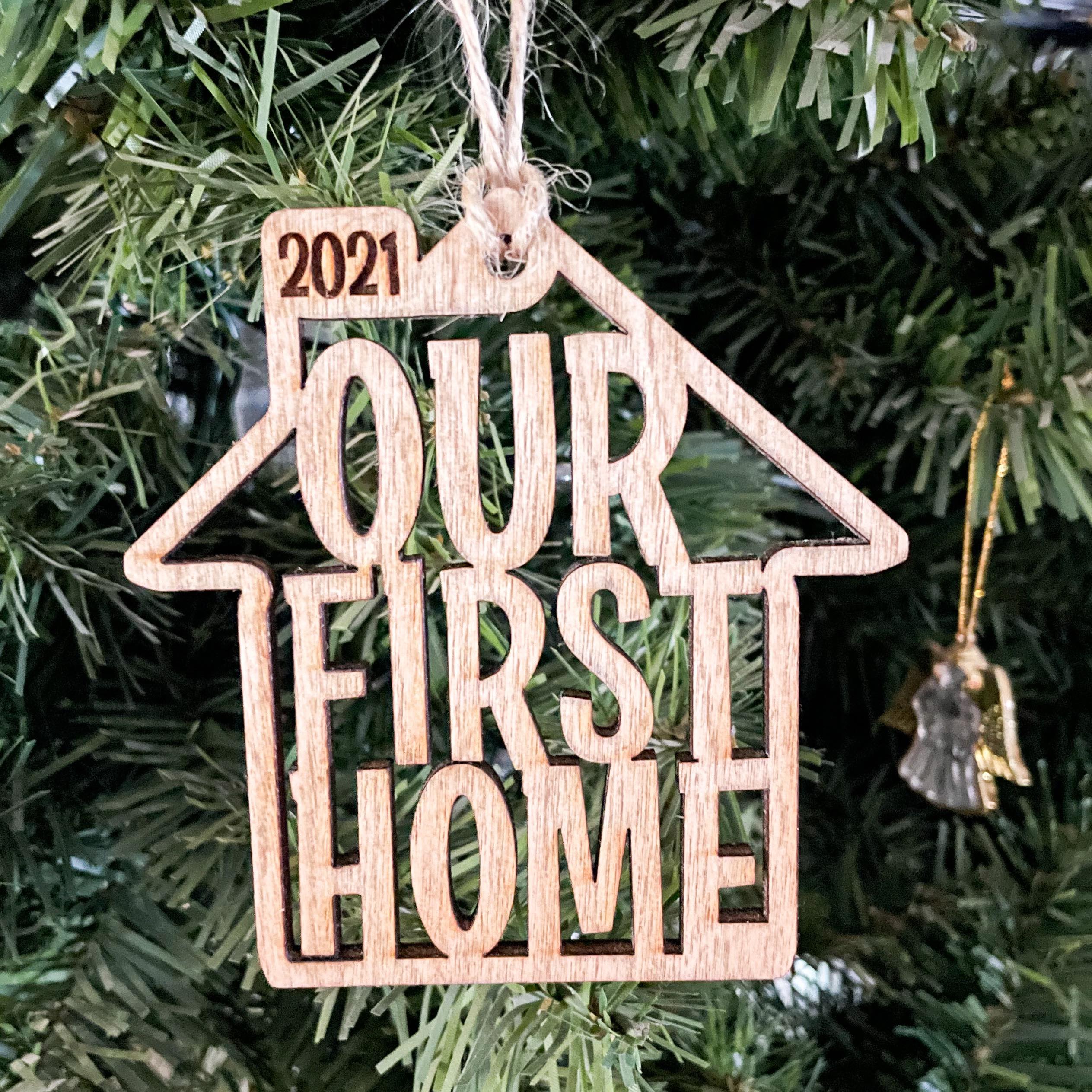 Our First Home Ornament image 1