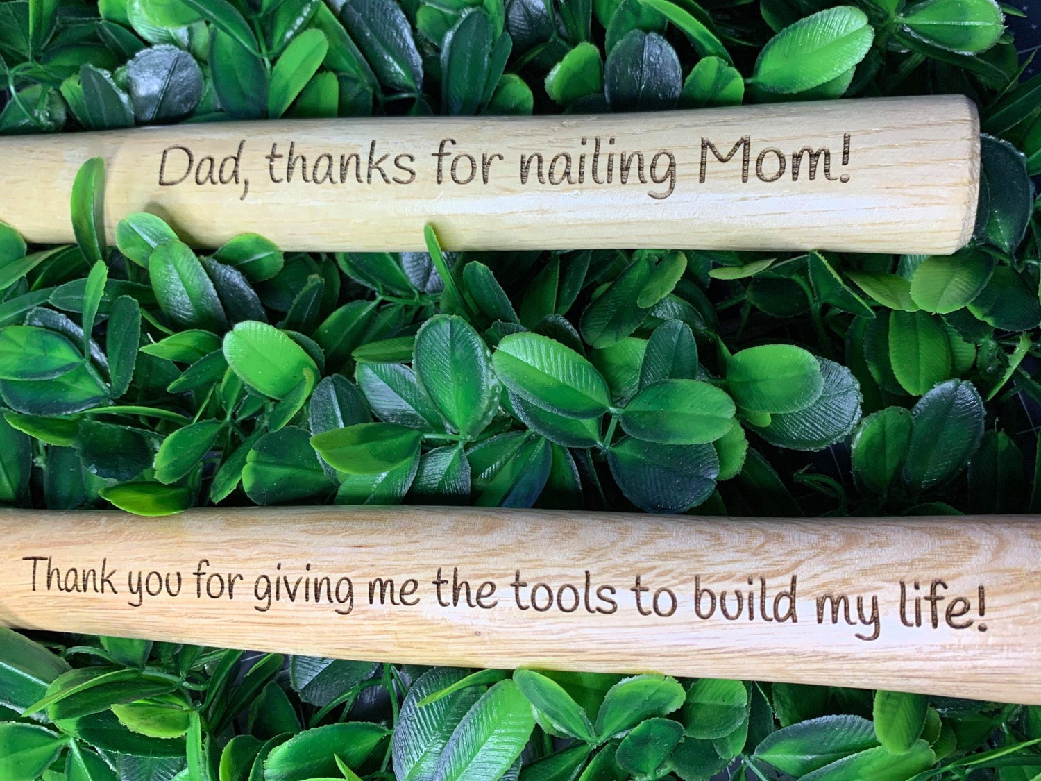 Father's Day Engraved Hammer & Measuring Tape Set image 3